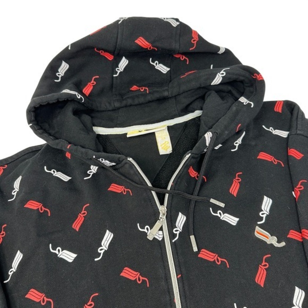ROCAWEAR Vintage‎ Jessie Pinkman Black AOP All Over Print Full Zip Hoodie 3XL